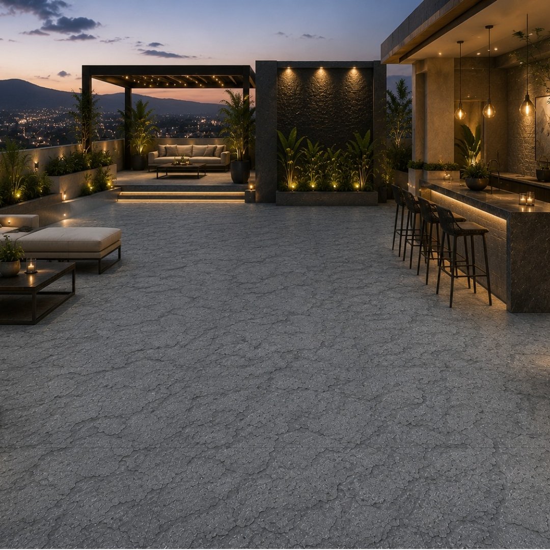 AL 11131 Plain and texture Balcony / Terrace - My Home Studio